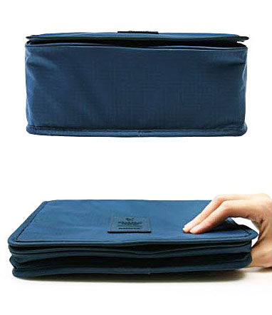 Travel Toiletry Make Up Cosmetic Folding Hanging Bag Wash Case Clothing Organizer Pouch - TRTOIBGBR