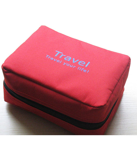 Multi Functional Pouch Travel Pouch Cosmetic Bags Makeup Bag Storage Travel Bag Hand Bag Cosmetic Storage Purse - TRVBAGRD
