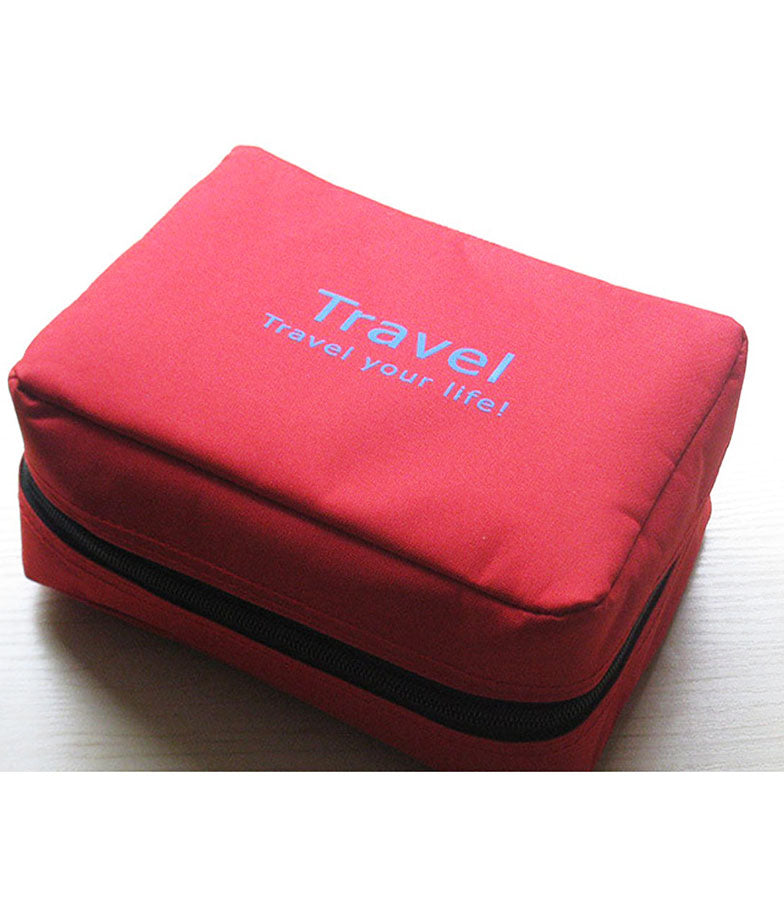Small Double Zip Toiletry Bag