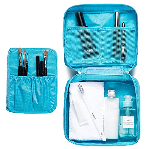 Nylon Travel Organizer Multifunction Toiletry, Makeup Kit, Pouch, Cosmetic Bag Travel Bag - TRVKIT-SK