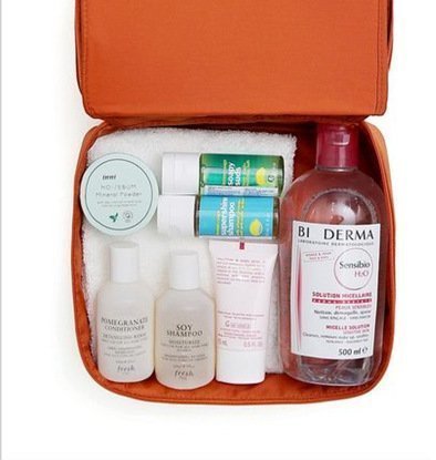 Shopper 52 Nylon Travel Organizer Multifunction Toiletry, Makeup Kit, Pouch, Cosmetic Bag Travel Bag - TRVKIT-BR