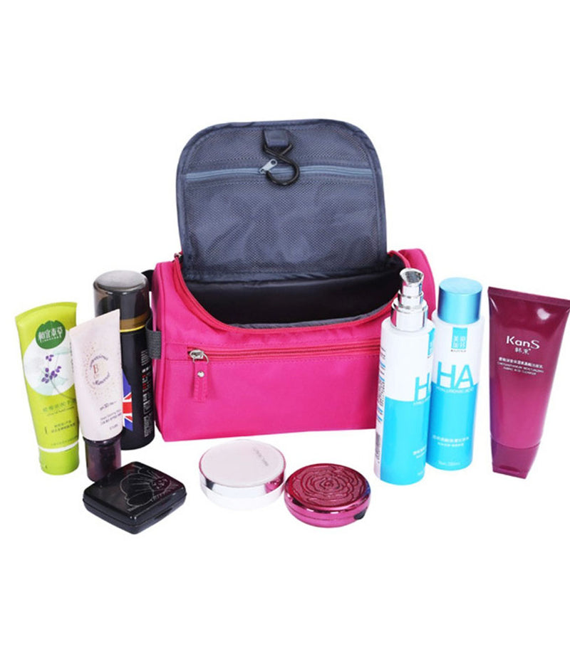 Travel Cosmetic Organizer Bag, Waterproof Wash Bag, Men Women Cosmetic Makeup Bag, Hanging Toiletry Bag, Necessaries Make up Case - TRWSBAGPK