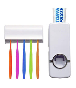 Automatic Toothpaste Dispenser With Detachable Toothbrush Holder - TTHDISK