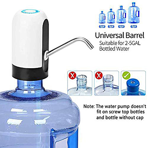 shopper 52.com USB Rechargeable Automatic Water Dispenser Pump for 20 L Bottle- WTRDIS