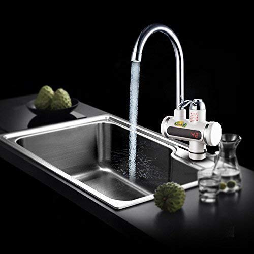 Instant Water Heater Electric Faucet Kitchen/Bathroom Hot Water Heating Tap Thankless -Water-Heater - WTRHTRTAP