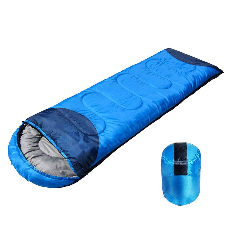 Camping Tent Portable Foldable  4 Person Tent with Camping Bag Sleeping Bag and Car LED Torch - 4TENTSLEEPINGCRTORH